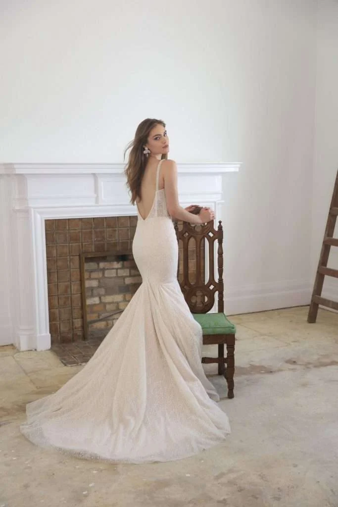 Erin Cole Fifi wedding dress – back view | Mon Amie Bridal Salon