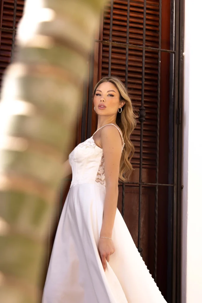 Jimme Huang Merian SS-10129 wedding dress – view 1 | Mon Amie Bridal Salon
