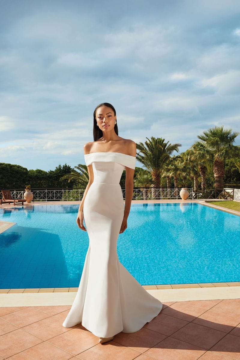 Demetrios 200150 wedding dress – view 1 | Mon Amie Bridal Salon