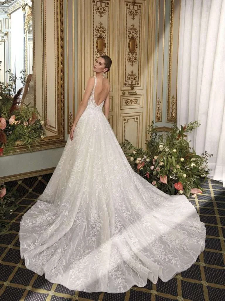 Demetrios DP500 Elea wedding dress – view 2 | Mon Amie Bridal Salon