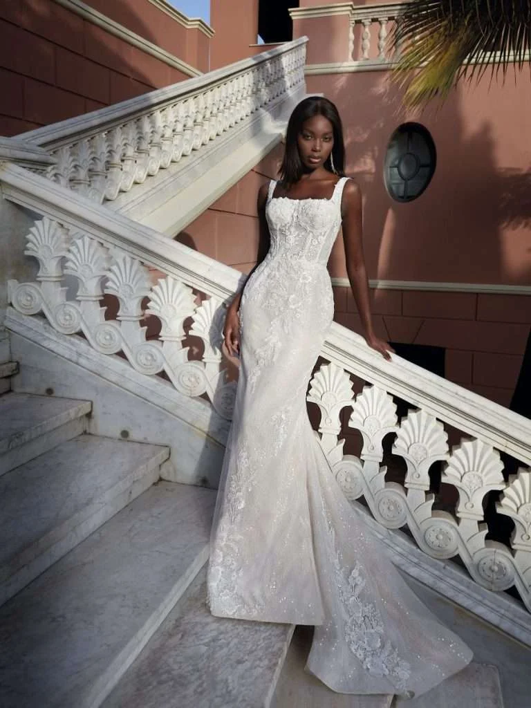Demetrios 1215 wedding dress – view 3 | Mon Amie Bridal Salon