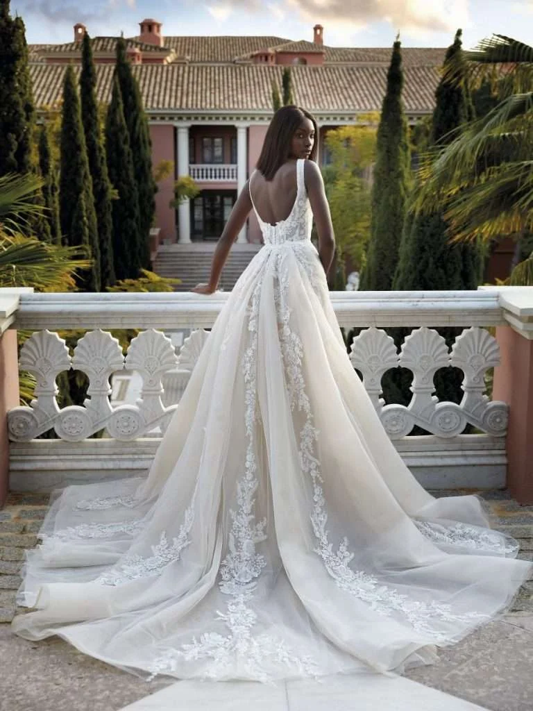 Demetrios 1215 wedding dress – view 2 | Mon Amie Bridal Salon