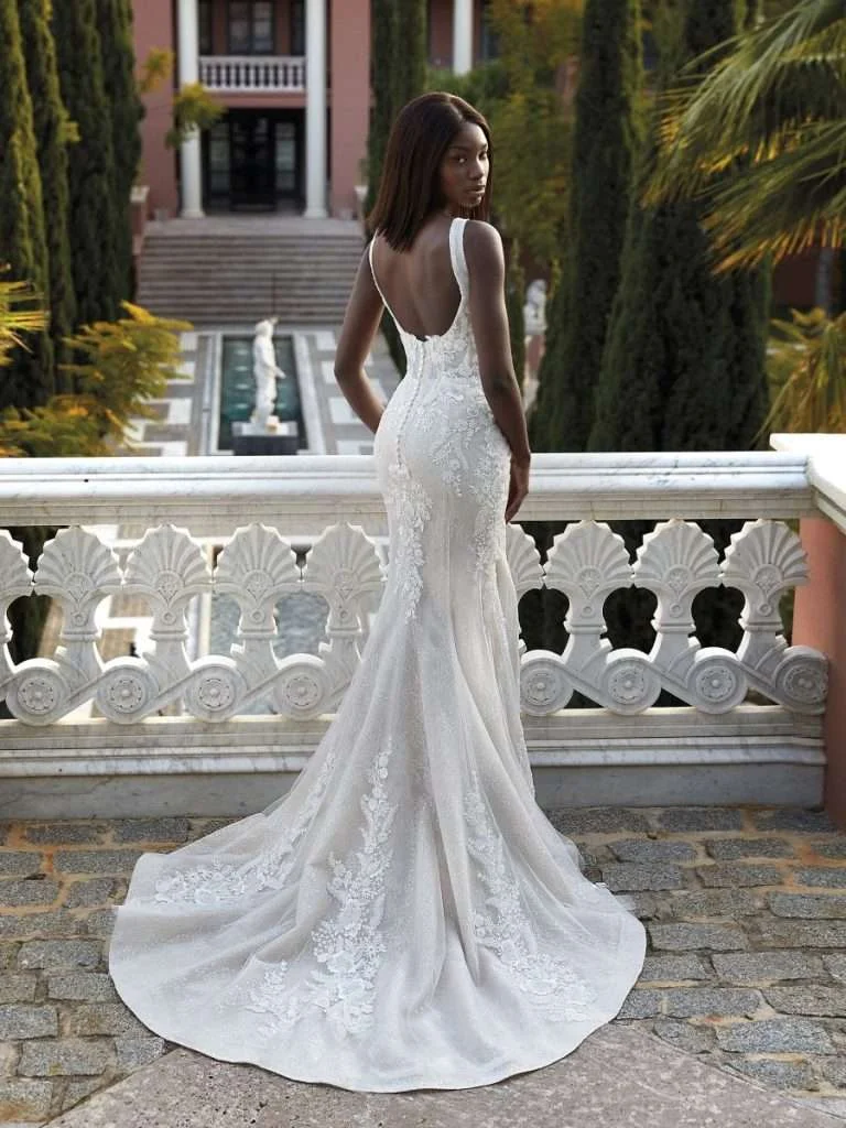 Demetrios 1215 wedding dress – view 4 | Mon Amie Bridal Salon