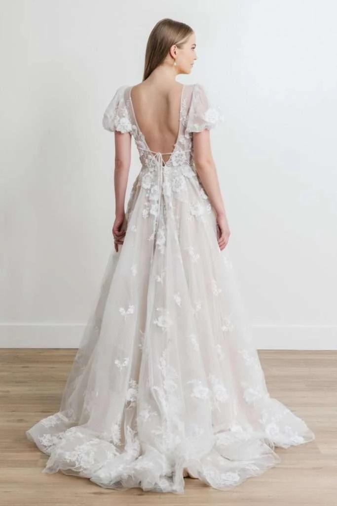 Watters 68113B Guinevere wedding dress – view 2 | Mon Amie Bridal Salon