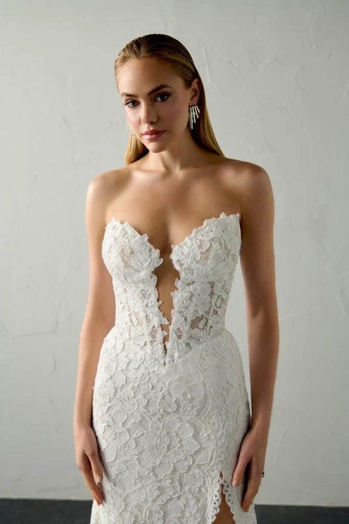 Justin Alexander 99393 Blaze wedding dress – detail view | Mon Amie Bridal Salon