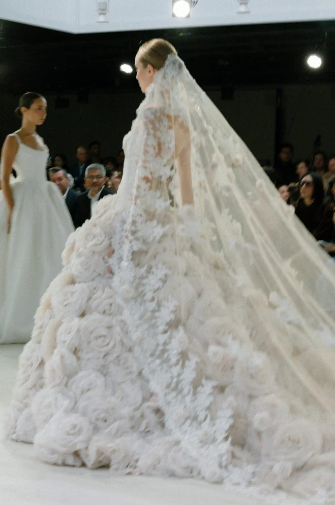 Nicole + Felicia NF144 Luxe wedding dress - back view | Mon Amie Bridal Salon